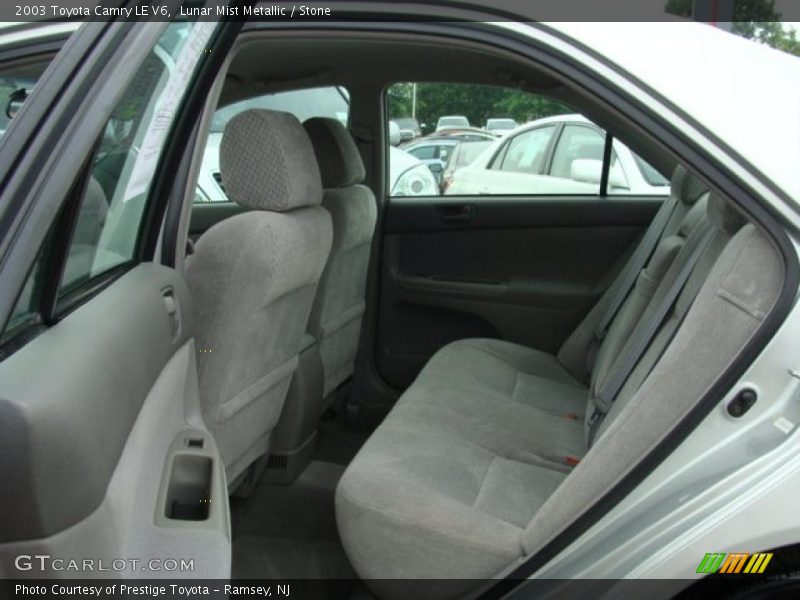 Lunar Mist Metallic / Stone 2003 Toyota Camry LE V6