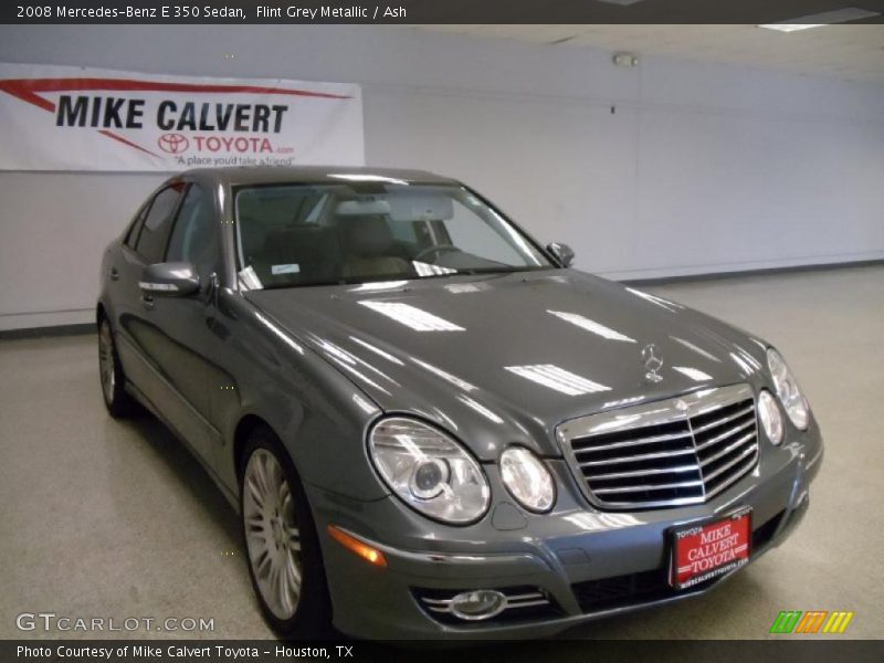 Flint Grey Metallic / Ash 2008 Mercedes-Benz E 350 Sedan