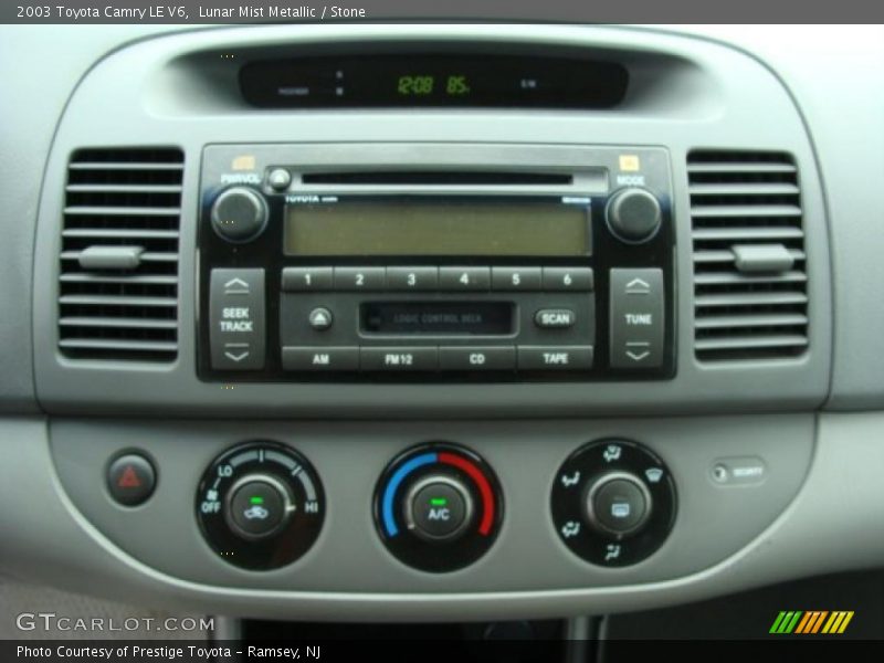 Lunar Mist Metallic / Stone 2003 Toyota Camry LE V6