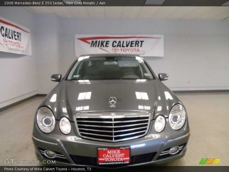 Flint Grey Metallic / Ash 2008 Mercedes-Benz E 350 Sedan