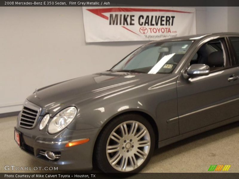 Flint Grey Metallic / Ash 2008 Mercedes-Benz E 350 Sedan