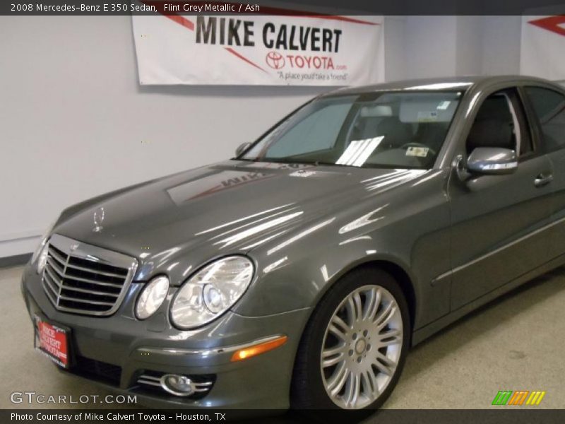 Flint Grey Metallic / Ash 2008 Mercedes-Benz E 350 Sedan
