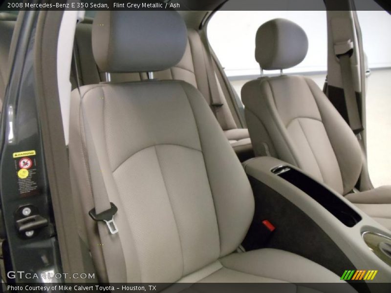 Flint Grey Metallic / Ash 2008 Mercedes-Benz E 350 Sedan