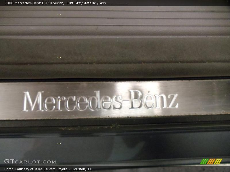 Flint Grey Metallic / Ash 2008 Mercedes-Benz E 350 Sedan