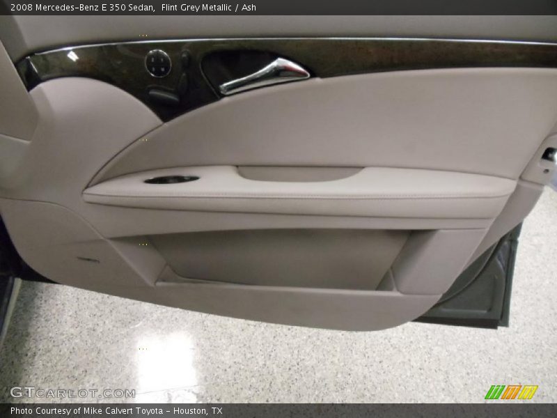 Flint Grey Metallic / Ash 2008 Mercedes-Benz E 350 Sedan