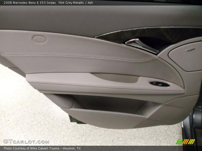 Flint Grey Metallic / Ash 2008 Mercedes-Benz E 350 Sedan