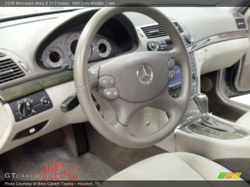 Flint Grey Metallic / Ash 2008 Mercedes-Benz E 350 Sedan