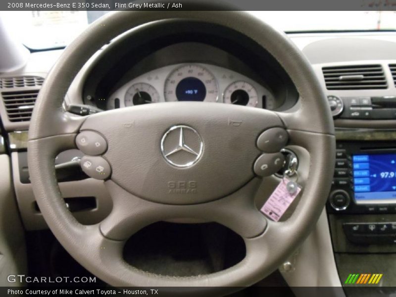 Flint Grey Metallic / Ash 2008 Mercedes-Benz E 350 Sedan
