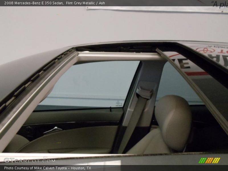 Flint Grey Metallic / Ash 2008 Mercedes-Benz E 350 Sedan