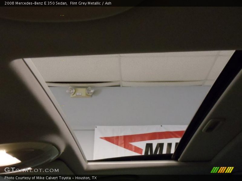 Flint Grey Metallic / Ash 2008 Mercedes-Benz E 350 Sedan