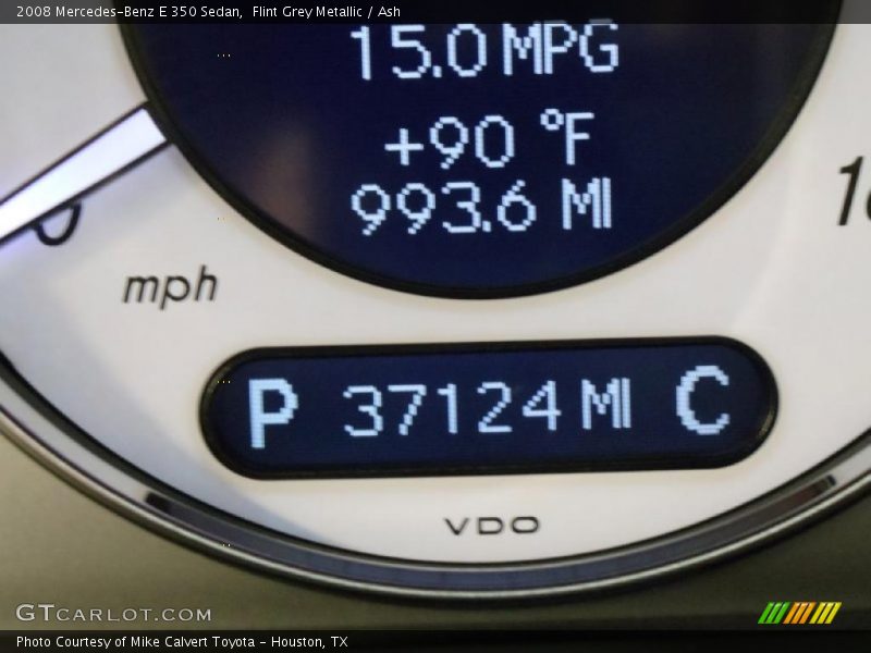 Flint Grey Metallic / Ash 2008 Mercedes-Benz E 350 Sedan