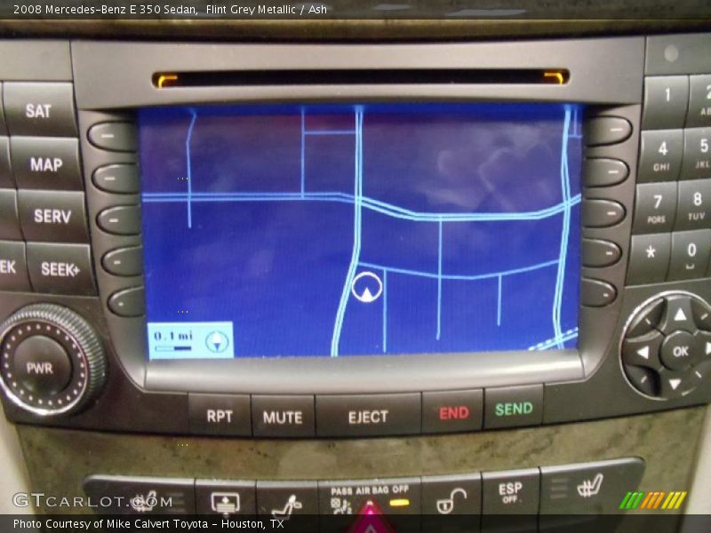 Flint Grey Metallic / Ash 2008 Mercedes-Benz E 350 Sedan