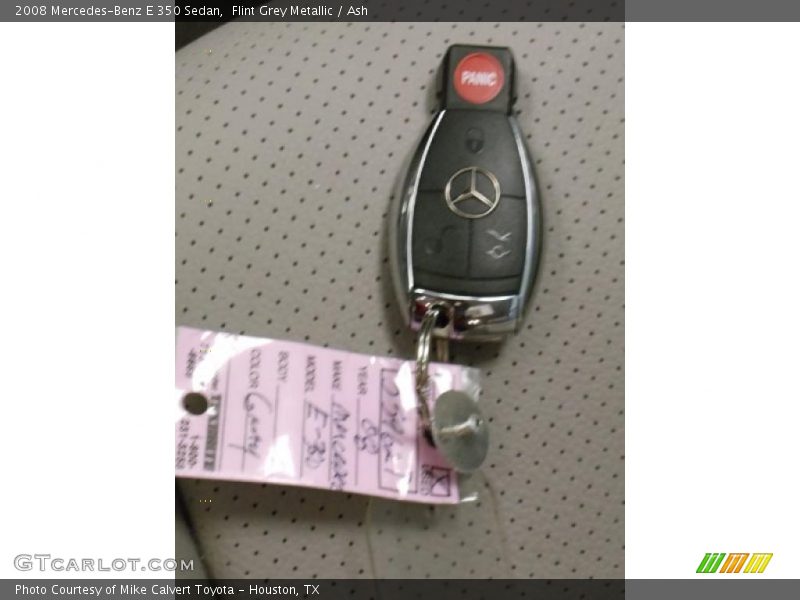 Flint Grey Metallic / Ash 2008 Mercedes-Benz E 350 Sedan