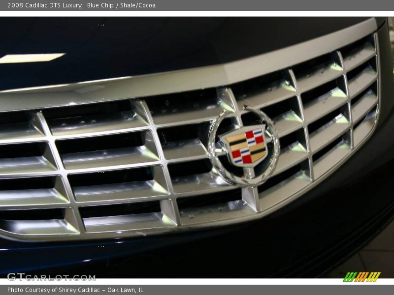 Blue Chip / Shale/Cocoa 2008 Cadillac DTS Luxury