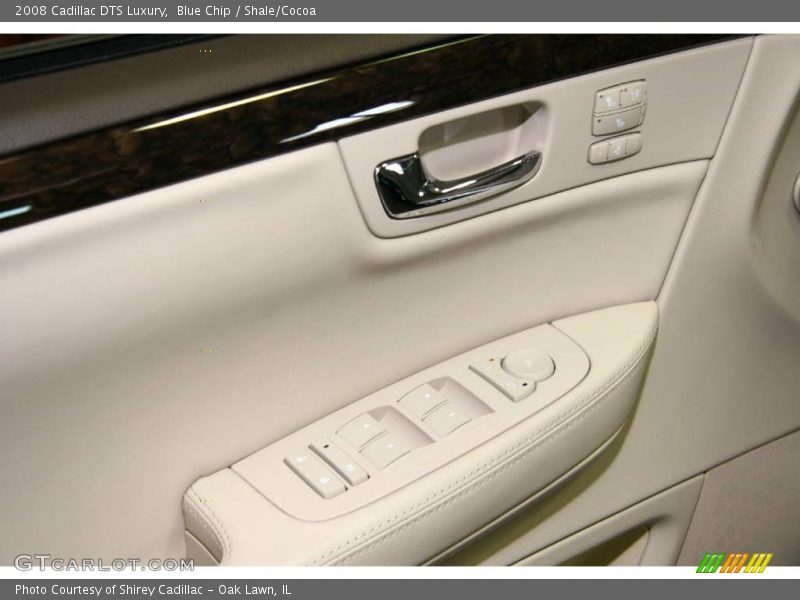 Blue Chip / Shale/Cocoa 2008 Cadillac DTS Luxury