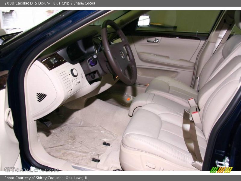 Blue Chip / Shale/Cocoa 2008 Cadillac DTS Luxury