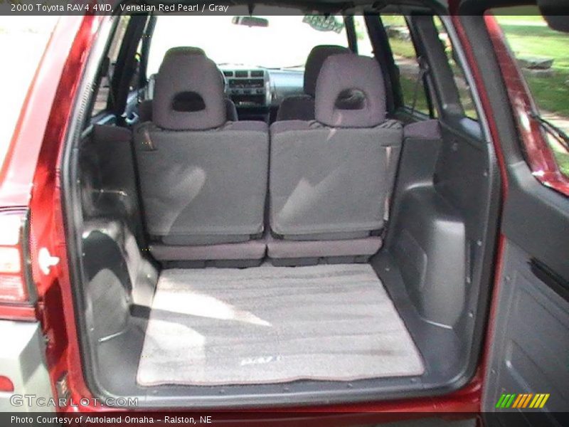 Venetian Red Pearl / Gray 2000 Toyota RAV4 4WD