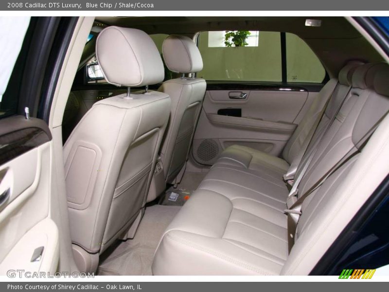 Blue Chip / Shale/Cocoa 2008 Cadillac DTS Luxury