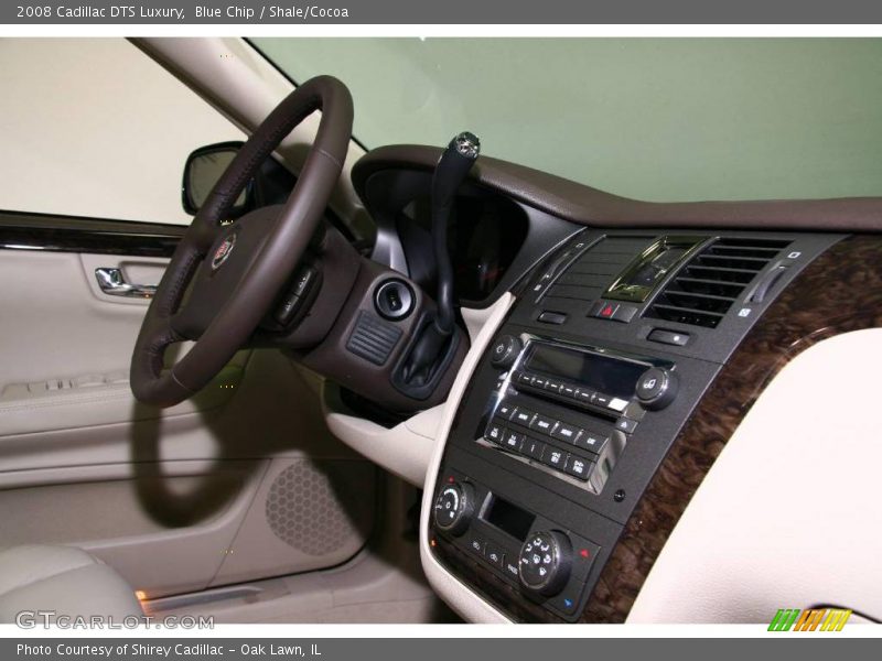 Blue Chip / Shale/Cocoa 2008 Cadillac DTS Luxury