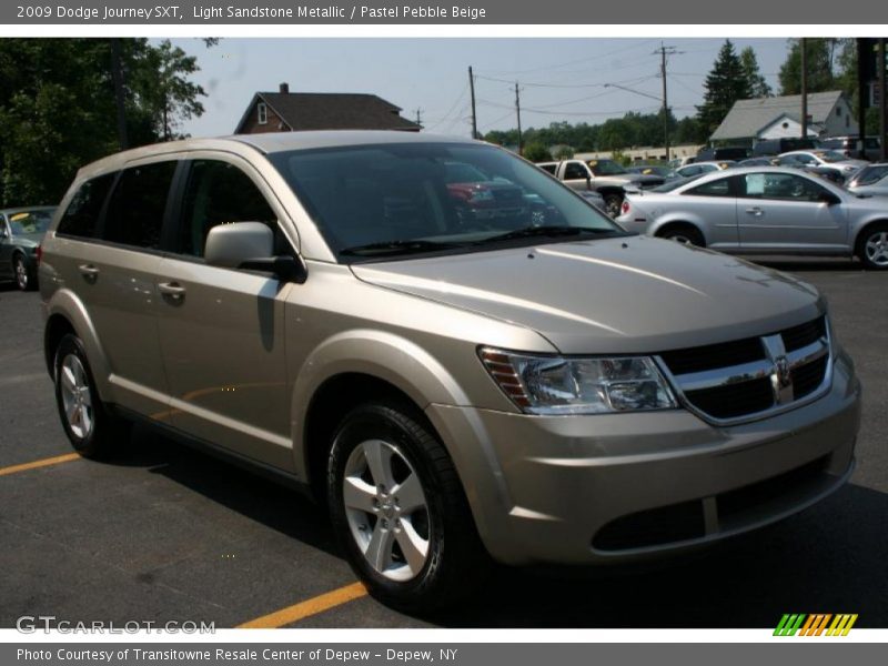Light Sandstone Metallic / Pastel Pebble Beige 2009 Dodge Journey SXT