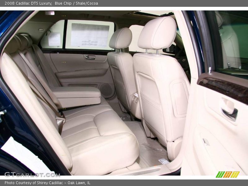 Blue Chip / Shale/Cocoa 2008 Cadillac DTS Luxury