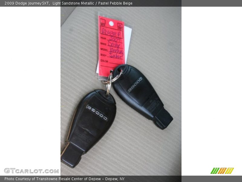 Light Sandstone Metallic / Pastel Pebble Beige 2009 Dodge Journey SXT