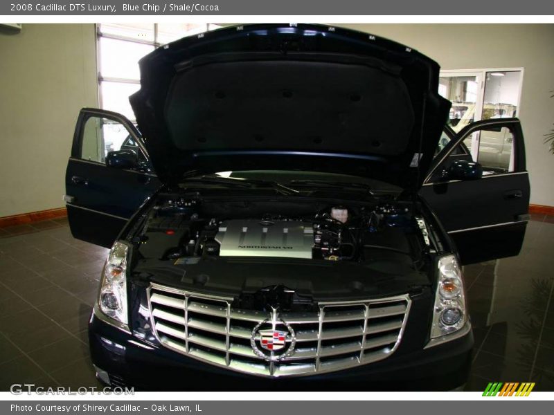 Blue Chip / Shale/Cocoa 2008 Cadillac DTS Luxury