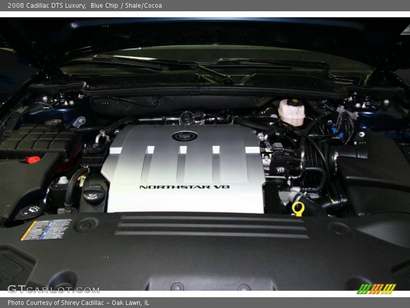 Blue Chip / Shale/Cocoa 2008 Cadillac DTS Luxury