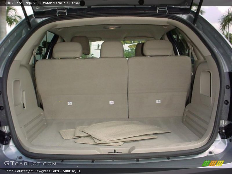 Pewter Metallic / Camel 2007 Ford Edge SE