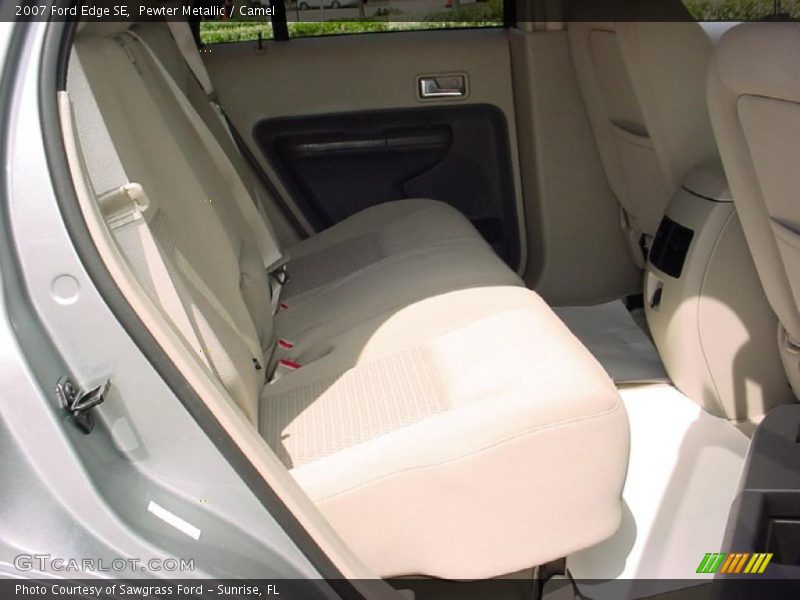 Pewter Metallic / Camel 2007 Ford Edge SE