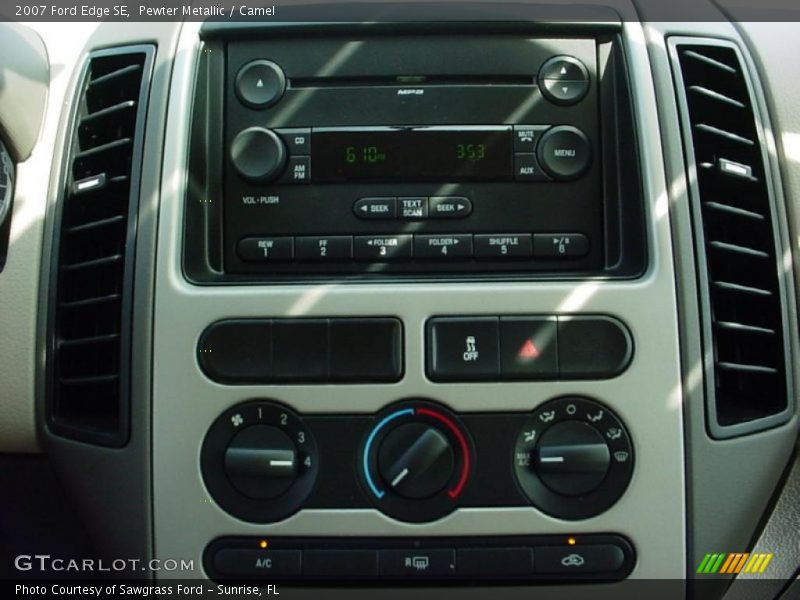 Pewter Metallic / Camel 2007 Ford Edge SE