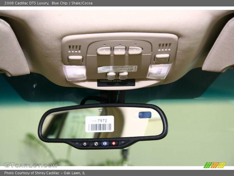 Blue Chip / Shale/Cocoa 2008 Cadillac DTS Luxury