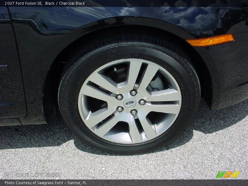Black / Charcoal Black 2007 Ford Fusion SE