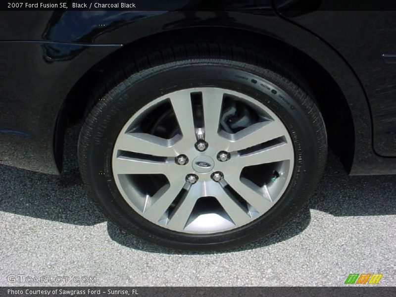 Black / Charcoal Black 2007 Ford Fusion SE
