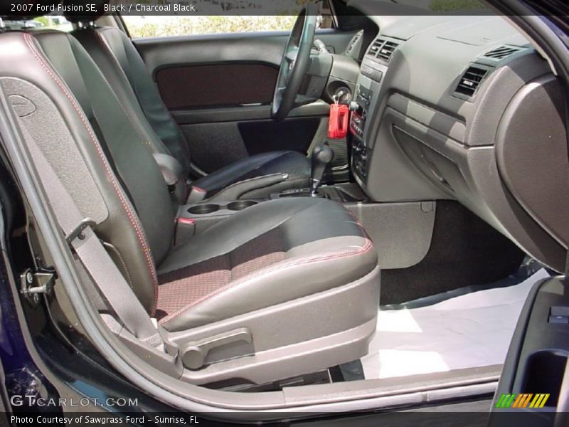 Black / Charcoal Black 2007 Ford Fusion SE
