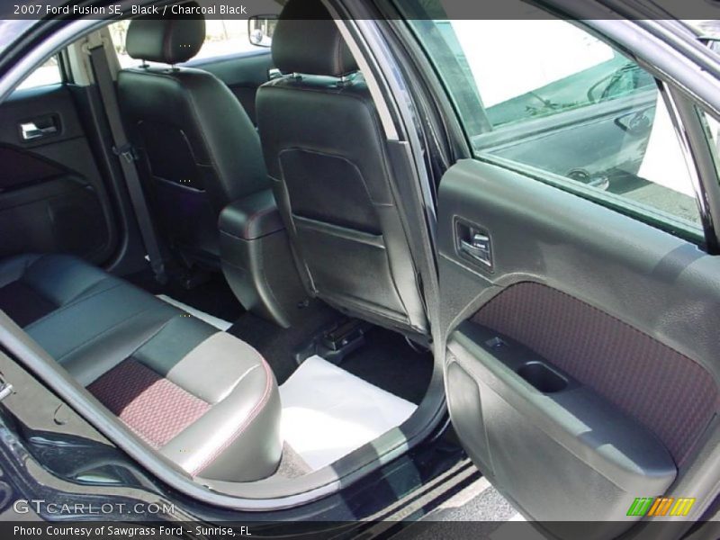 Black / Charcoal Black 2007 Ford Fusion SE