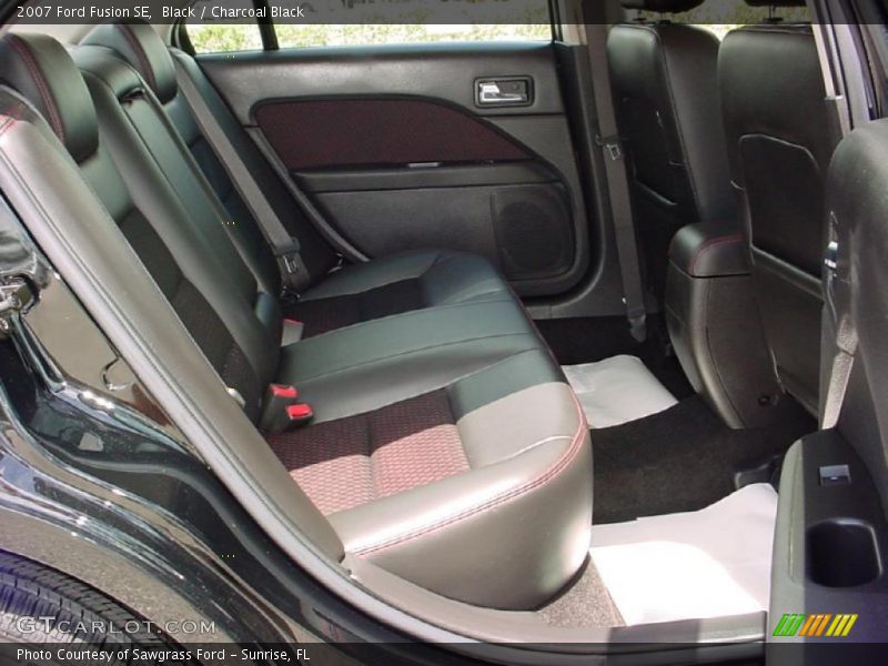 Black / Charcoal Black 2007 Ford Fusion SE