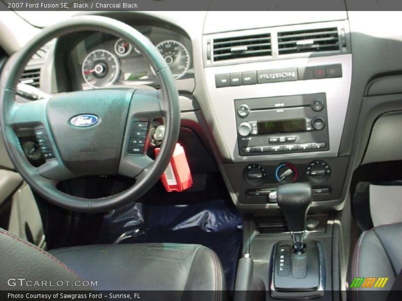 Black / Charcoal Black 2007 Ford Fusion SE