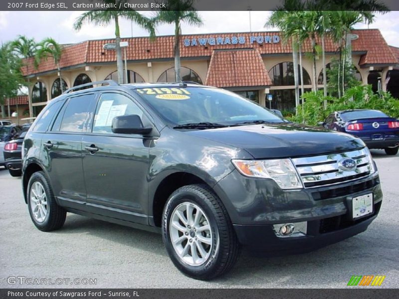 Carbon Metallic / Charcoal Black 2007 Ford Edge SEL