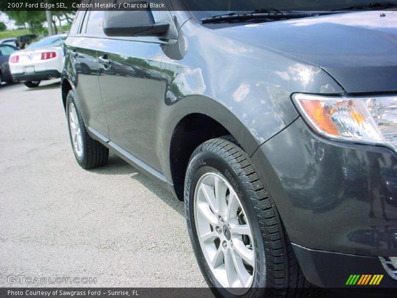 Carbon Metallic / Charcoal Black 2007 Ford Edge SEL