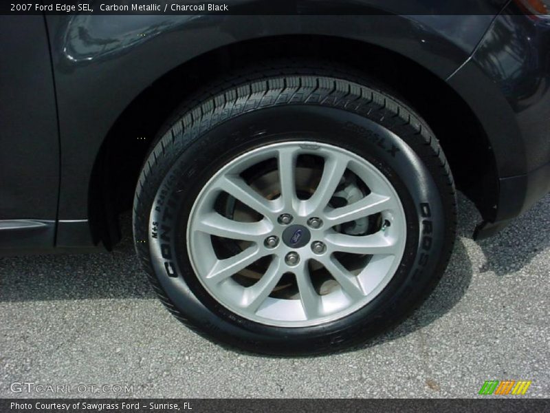 Carbon Metallic / Charcoal Black 2007 Ford Edge SEL