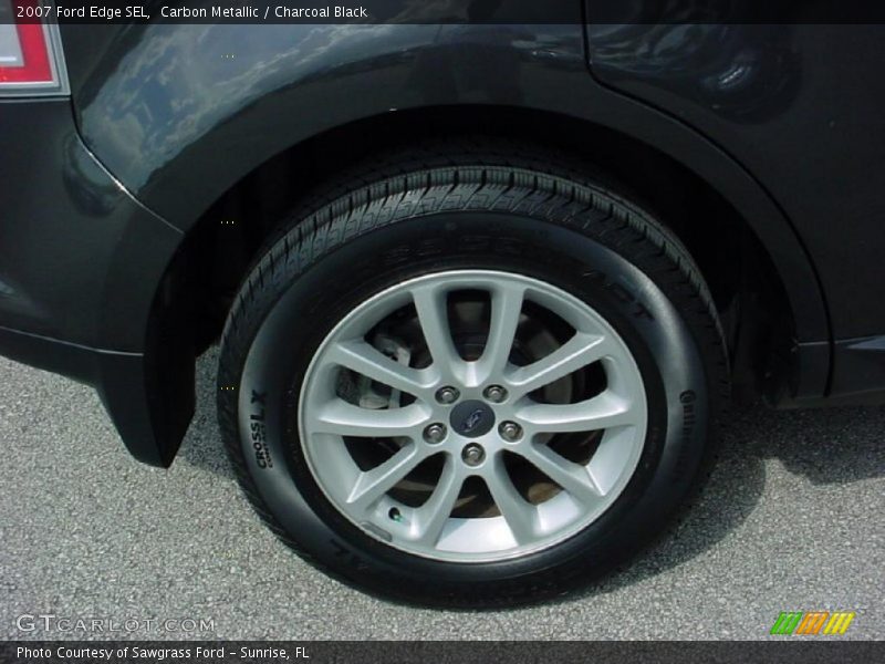 Carbon Metallic / Charcoal Black 2007 Ford Edge SEL
