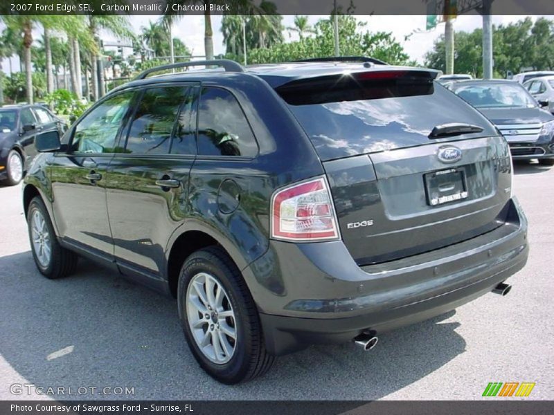 Carbon Metallic / Charcoal Black 2007 Ford Edge SEL