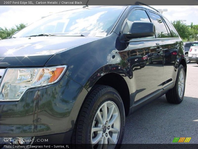 Carbon Metallic / Charcoal Black 2007 Ford Edge SEL