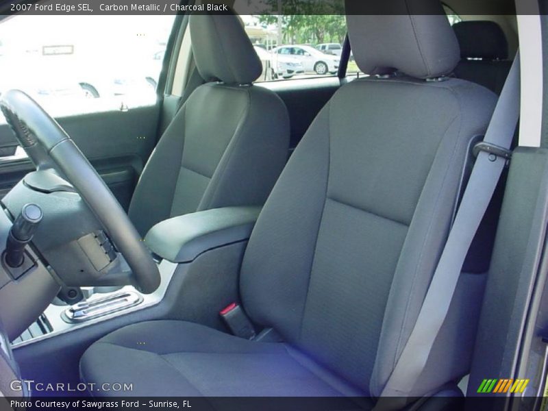 Carbon Metallic / Charcoal Black 2007 Ford Edge SEL