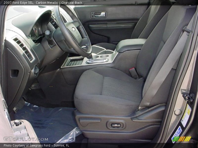 Carbon Metallic / Charcoal Black 2007 Ford Edge SEL