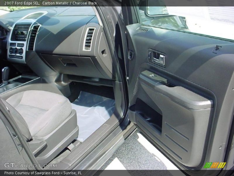 Carbon Metallic / Charcoal Black 2007 Ford Edge SEL