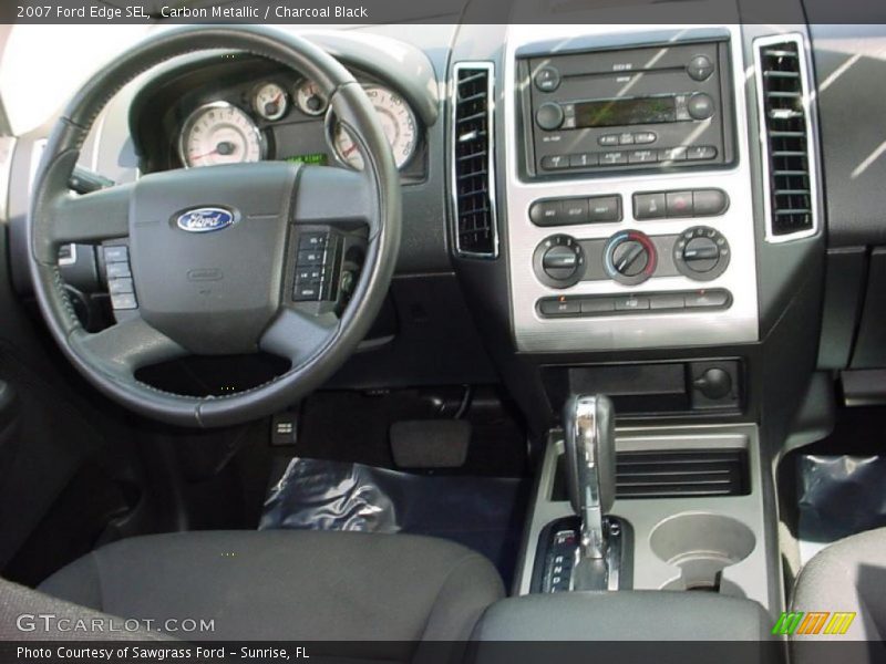 Carbon Metallic / Charcoal Black 2007 Ford Edge SEL