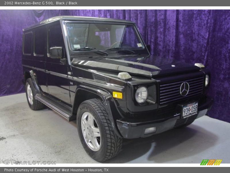 Black / Black 2002 Mercedes-Benz G 500