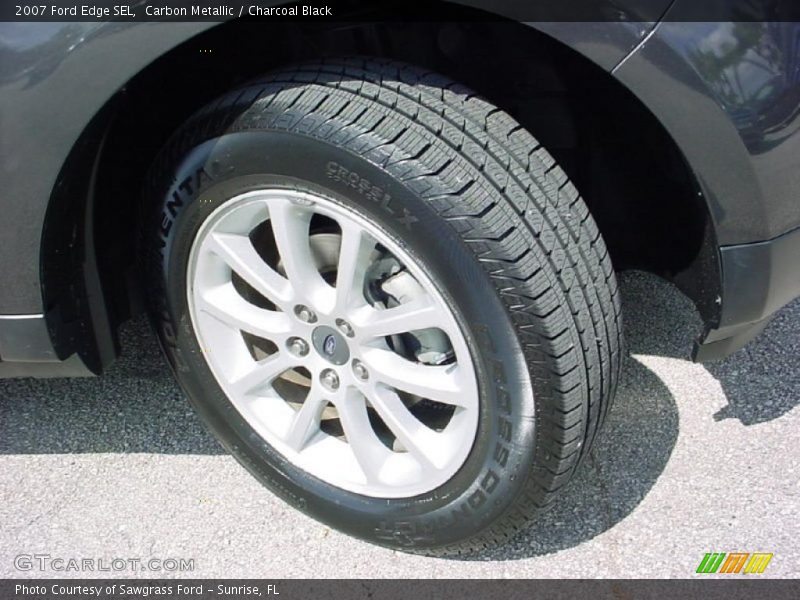Carbon Metallic / Charcoal Black 2007 Ford Edge SEL